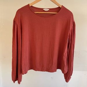 Madewell long sleeve top. Very good condition. Size S.